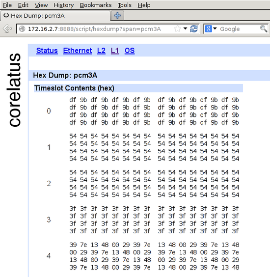 timeslot-by-timeslot hex dump, from L1/PCM1A/hexdump